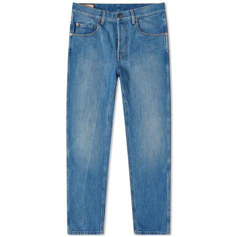 jeans gucci con scritte ragazza|gucci tapered jeans.